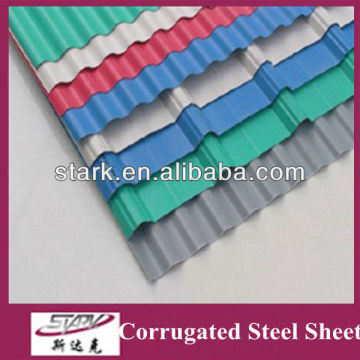 Corrugated color steel sheet/ 0.8mm color steel sheet