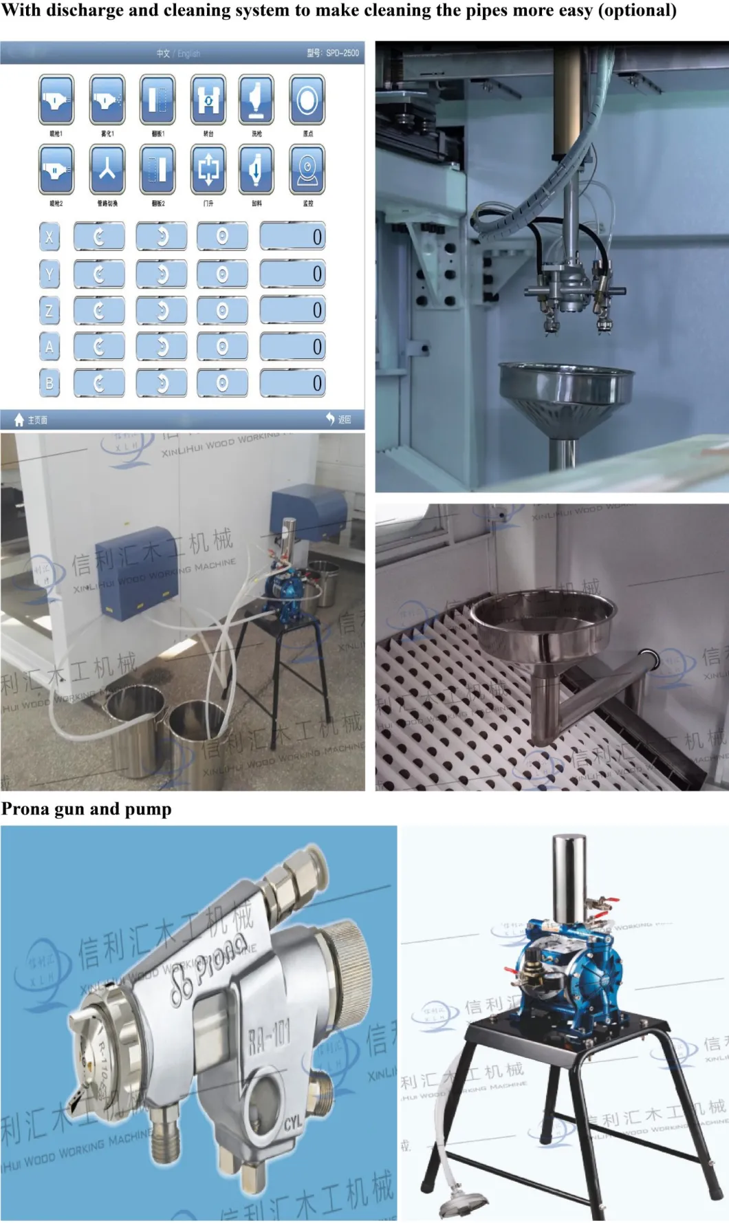 Automatic Wood Door PU Painting Machine Production Line for Steel Wooden Door and Fire Door.