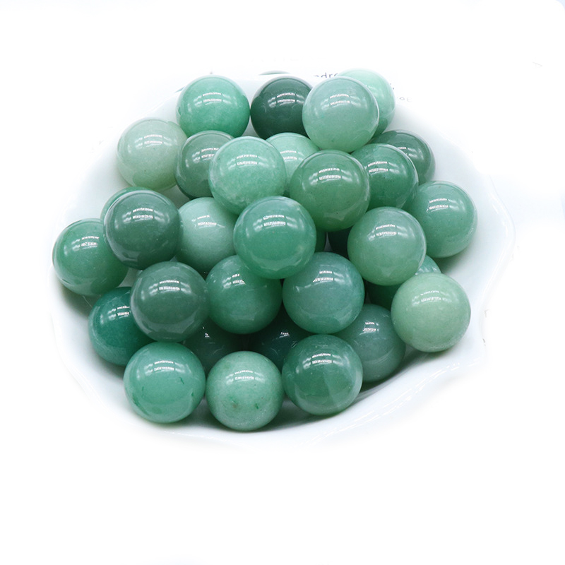 Aventurine verte 8 mm boules de pierre décoration de la maison perles de cristal rondes