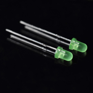 3mm Green Through-hole LED for LED Indicator