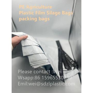 PE Agriculture Plástico Silage Silage, sacos de embalagem
