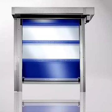 PVC high speed spiral door used in Logistics