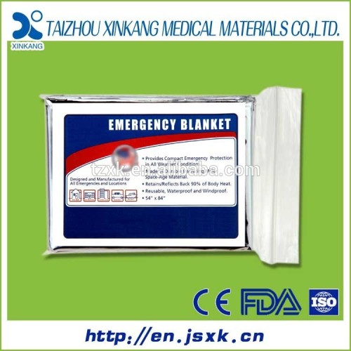 THERMAL FOIL BLANKET waterproof thermal survival emergency first aid kit