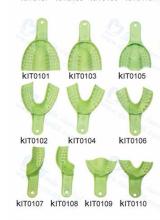 Autoclavable Impression Trays of Green Color