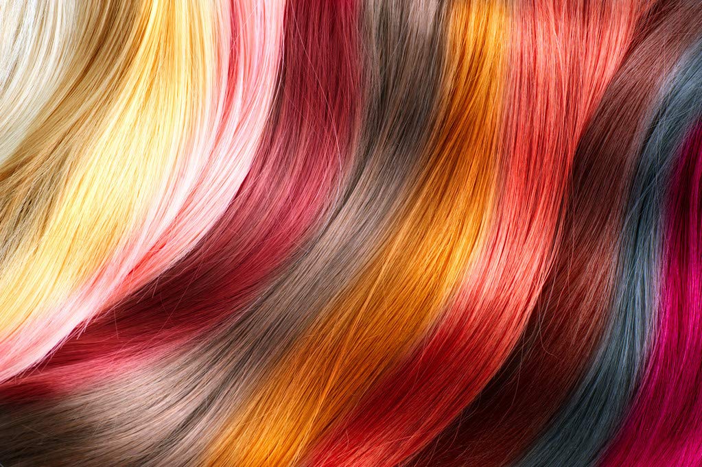 Clip Hair Extensions Clip Ponytail Hair Accessories Party Highlights Streak Straight Synthetic Fiber Hairpieces Blonde Purple