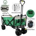 Outerlead Camping Collapsible Beach Wagon with Cup Holders