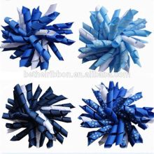 Wholesale Hair bows printed french barrette hair clips wholesale