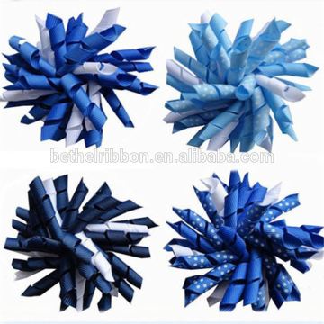 Wholesale Hair bows printed french barrette hair clips wholesale
