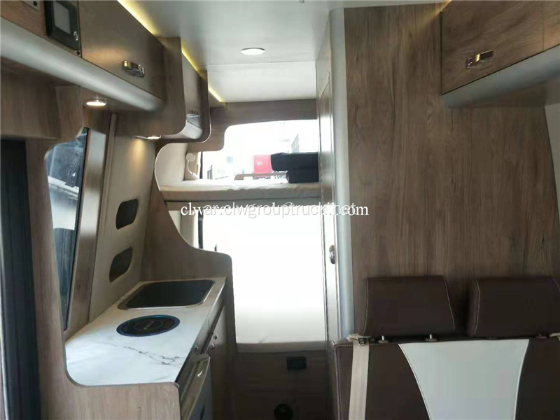 طويل طول المحرك RV 4x2 سعر Caravan متنقل