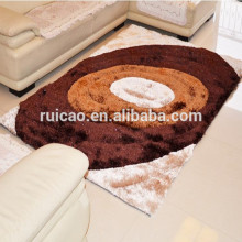 Luxurious handmade flat soft piles shaggy rugs for living