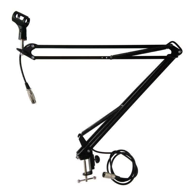 Hot Selling Our Microphone Arm Stand Tablet Holder With XLR Cable Nb39