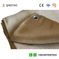 High strength fire extinguishing blanket