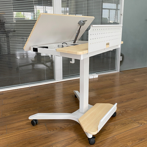 Cheap Mobile Stand Up Desk with Wheels