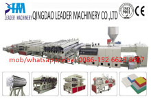 pvc wpc crust foamed board production line