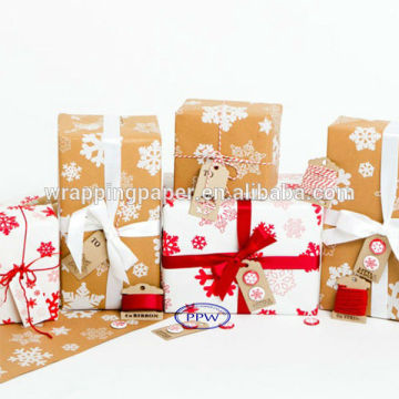 Snowflake Luxury Christmas Wrapping Paper