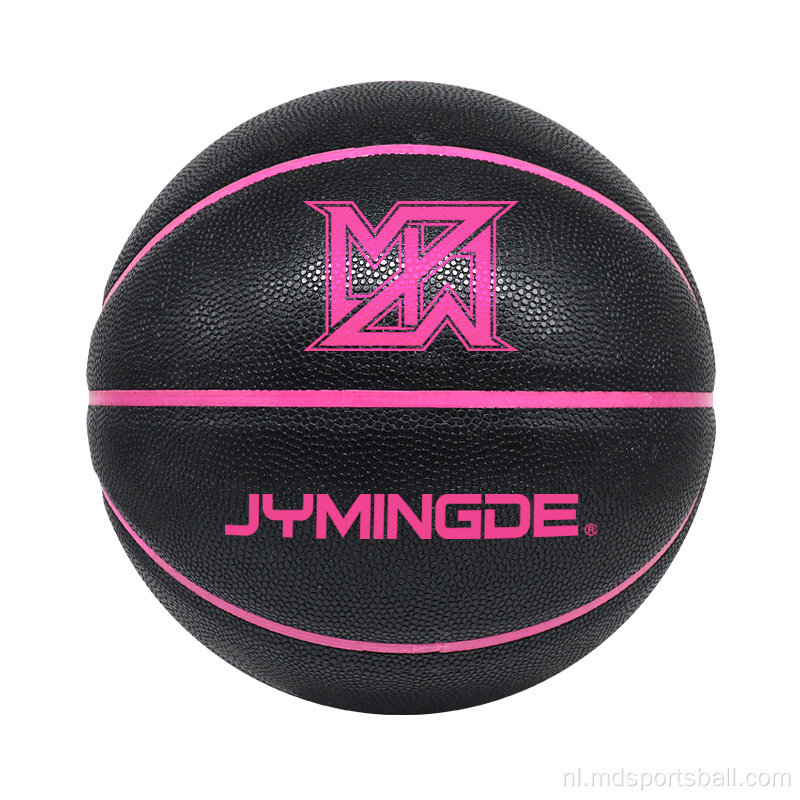Maat 7 aangepast logo composiet lederen basketbal