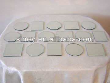 Custom home deco mirror tiles mirror tile sheet beveled glass mirror tile with low price