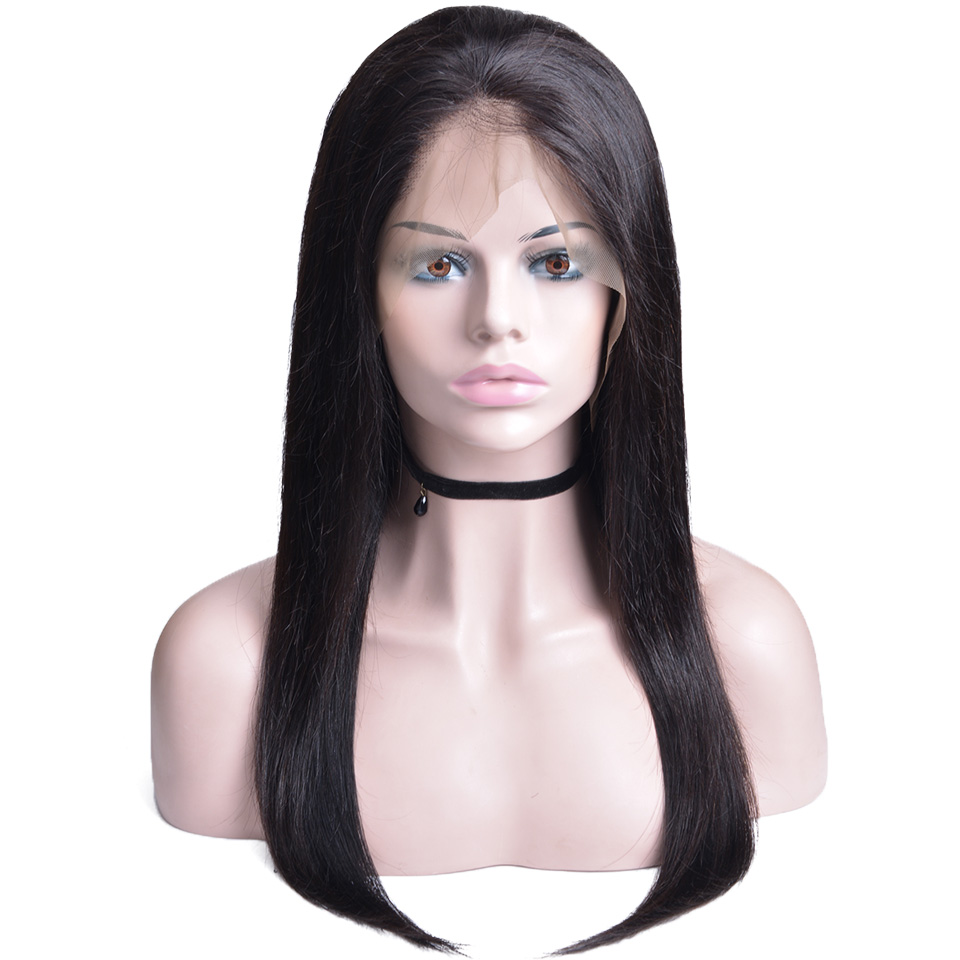 The Original Quality Products Brazilian Virgin Human Hair Lace Front Wigs Straight Human Lace Wig