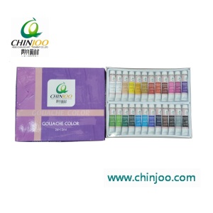 24 * 12ml màu Gouache chuyên nghiệp