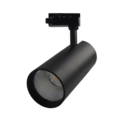 Lumière LED de COB magnétique réglable en rail noir