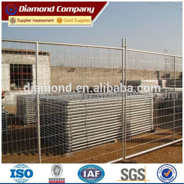 Portable construction site temporary fencing