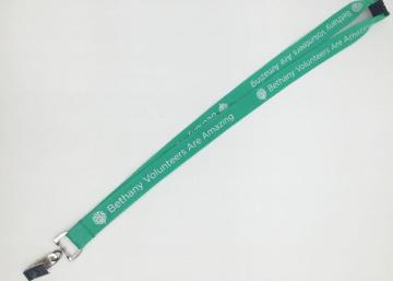 School Id Lanyards With Swivel Bulldog Clips