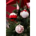 Woodworking Machinery Manufactur Plastic Christmas Ball Santa Claus Suit Supplier