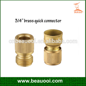Brass quick connector