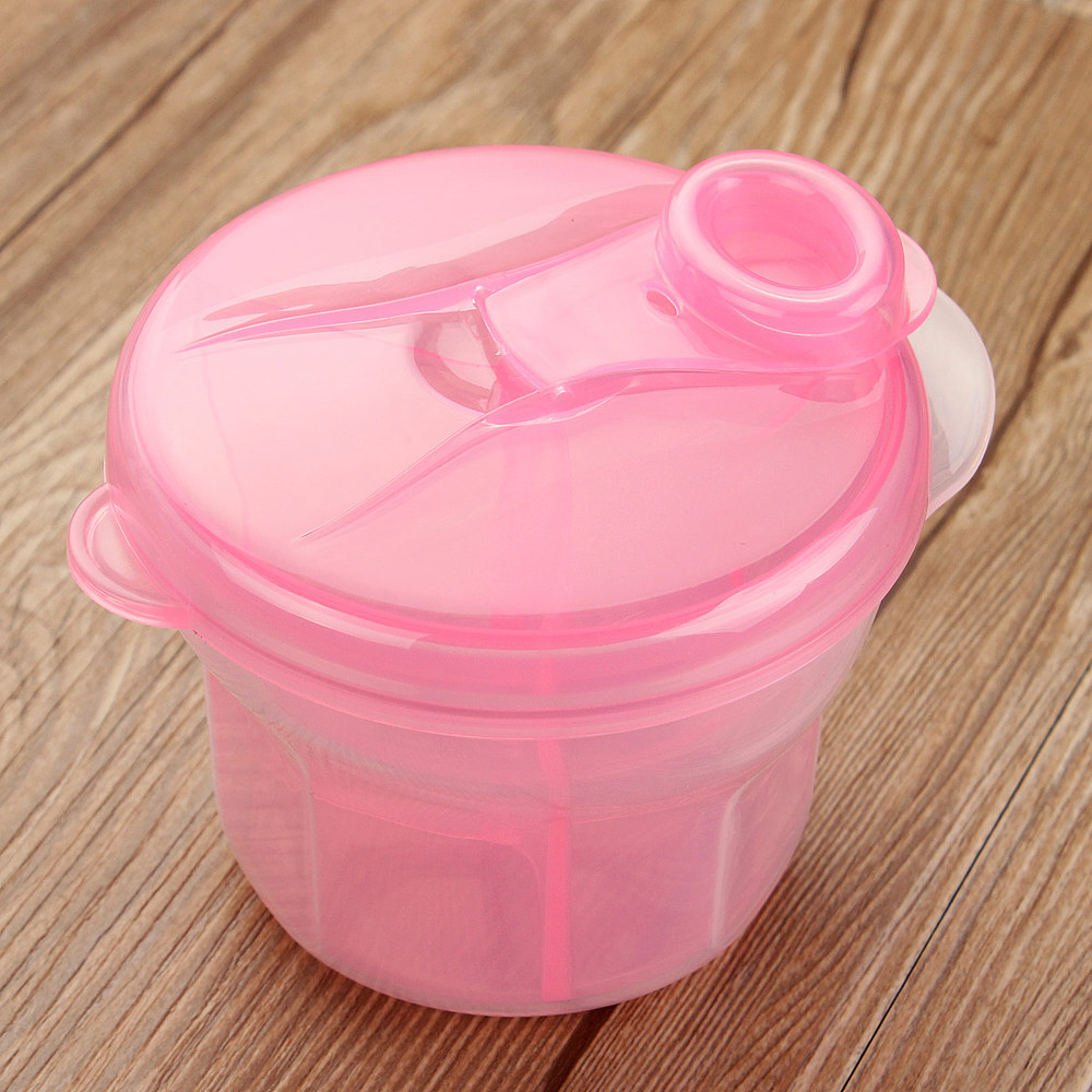 Easy To Go Box Baby Storage Container Best Travel Compartment Milk Powder Divider Sectioned Formula Dispenser