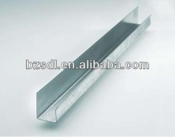 Drywall metal steel wall track for furring channel