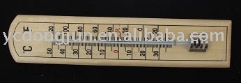 Wood Board Thermometer