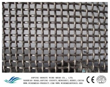 Double Pllain Weave Crimped Wire Mesh
