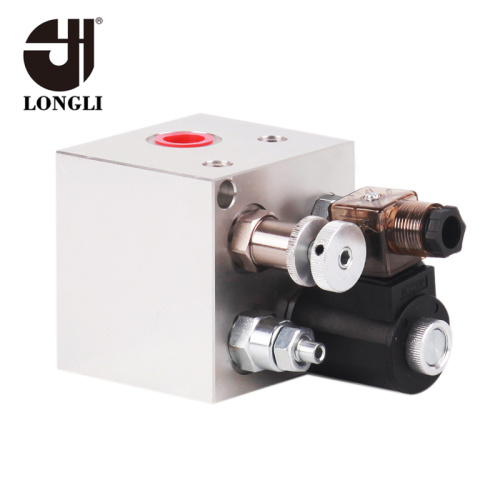 Custom Hydraulic Manifold Block with Cartridge Valve