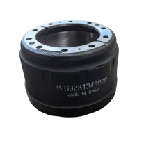 HOWO T7H Heavy Duty Bimetallic Rear Brake Drum WG9231343006 Wheel Rim