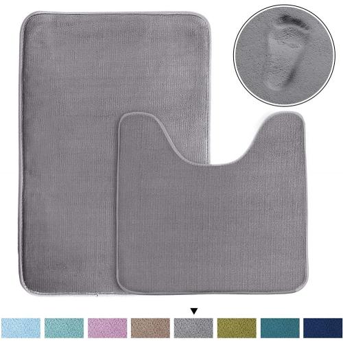 Comfity Memory Foam Bath Mat Large
