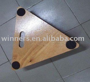 triangle wooden cart