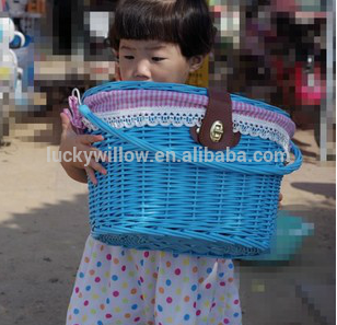 wicker Hot sale shopping bike baskets