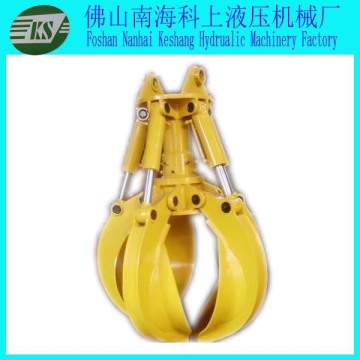 Excavator scrap grab