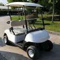 Voiturette de golf 2 places alimentée par batterie au lithium