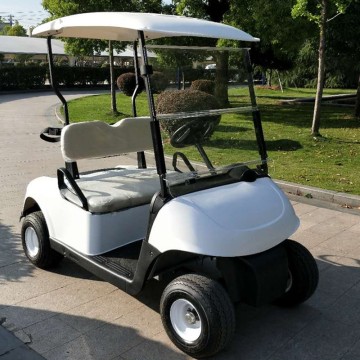 Kereta golf 2 tempat duduk bertenaga baterai lithium