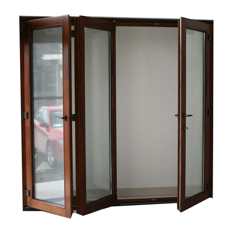 China supplier accordion partition door exterior aluminium bi-fold door aluminium door price