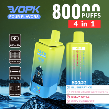 Vopk Four Flavor 80000 Puffs E Cig Wholesale