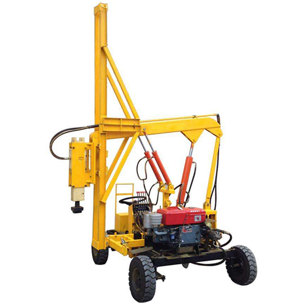 Solar Screw Pile Driver