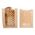 Custom Kraft Bread Packaging with View Window