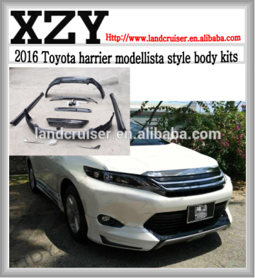 2016 Toyota harrier body kit