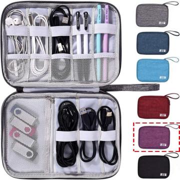 Portable Electronic Accessories Storage EVA Case