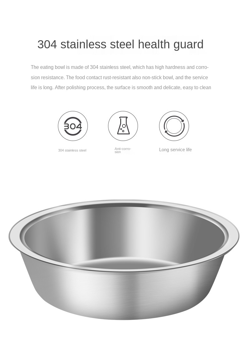 Pet Bowl New Love Keep Dry Mouth Double-Purpose Bowl Cat Automatic Water Feeding Bowl Small and Medium-Sized Dogs Creative Dog