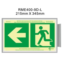 Photoluminescent Exit Signs Listed Self-Luminous