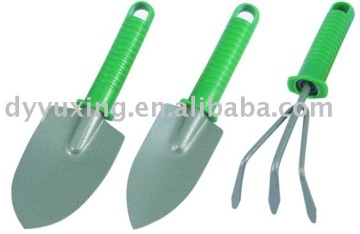Garden tool set green handle