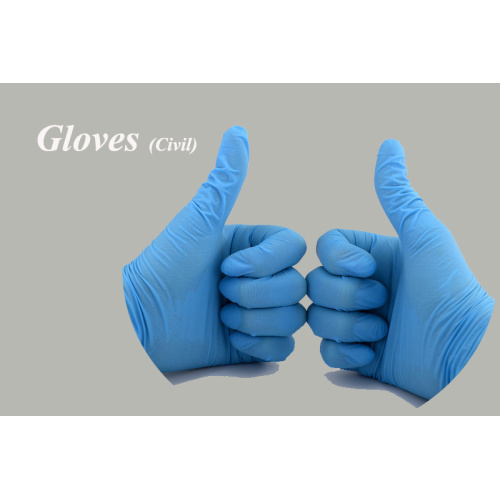 Здравоохранение Защитные перчатки Нитриловые перчатки